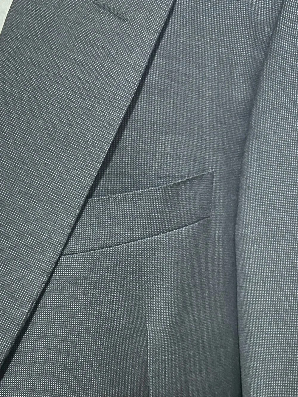 Canali single-breasted suit jacket Gray 100% Pure Wool 52R